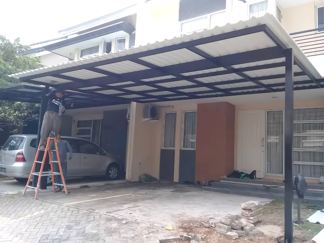 desain canopy alderon kuat dan tahan lama